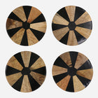 Soho Horn & Wood Coaster Sets