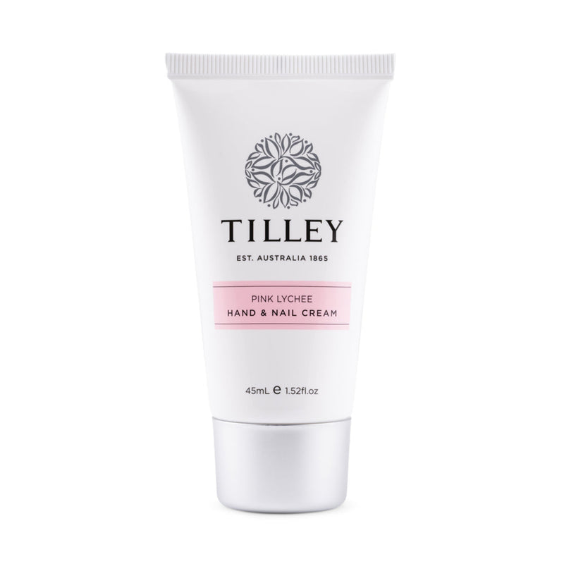 Tilley Mini Hand & Nail Cream 45Ml - Pink Lychee