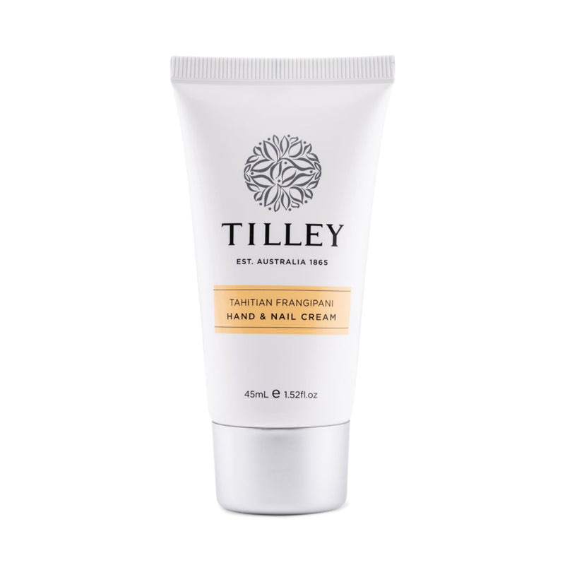 Tilley Mini Hand & Nail Cream 45Ml - Tahitian Frangipani