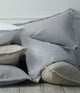 Laundered Linen Tassel Pillowcover Set - White