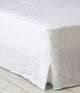 Laundered Linen Valance White