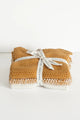 Bianca Lorenne Lavette Ochre Washcloths - Set of Three
