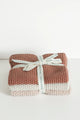 Bianca Lorenne Lavette Vintage Rose Washcloths - Set of Three