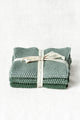 Bianca Lorenne Lavette Sage Washcloths - Set of Three
