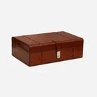 Savoy Leather Storage Box - Medium 24.5 cm