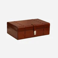 Savoy Leather Storage Box - Medium 24.5 cm
