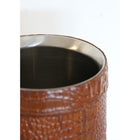 Croco Leather Wine Cooler