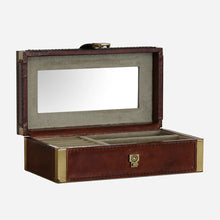 Riviera Midi Leather Jewellery Box