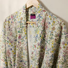 Cotton Printed Bathrobe Made With Liberty Fabric - Wild Flower