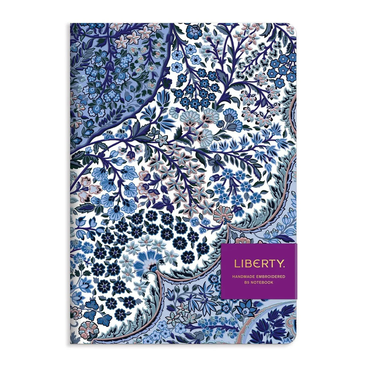 Liberty Handmade Embroidered B5 Notebook