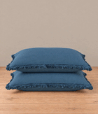 MM Linen Laundered Linen Pillowcover Set Ocean