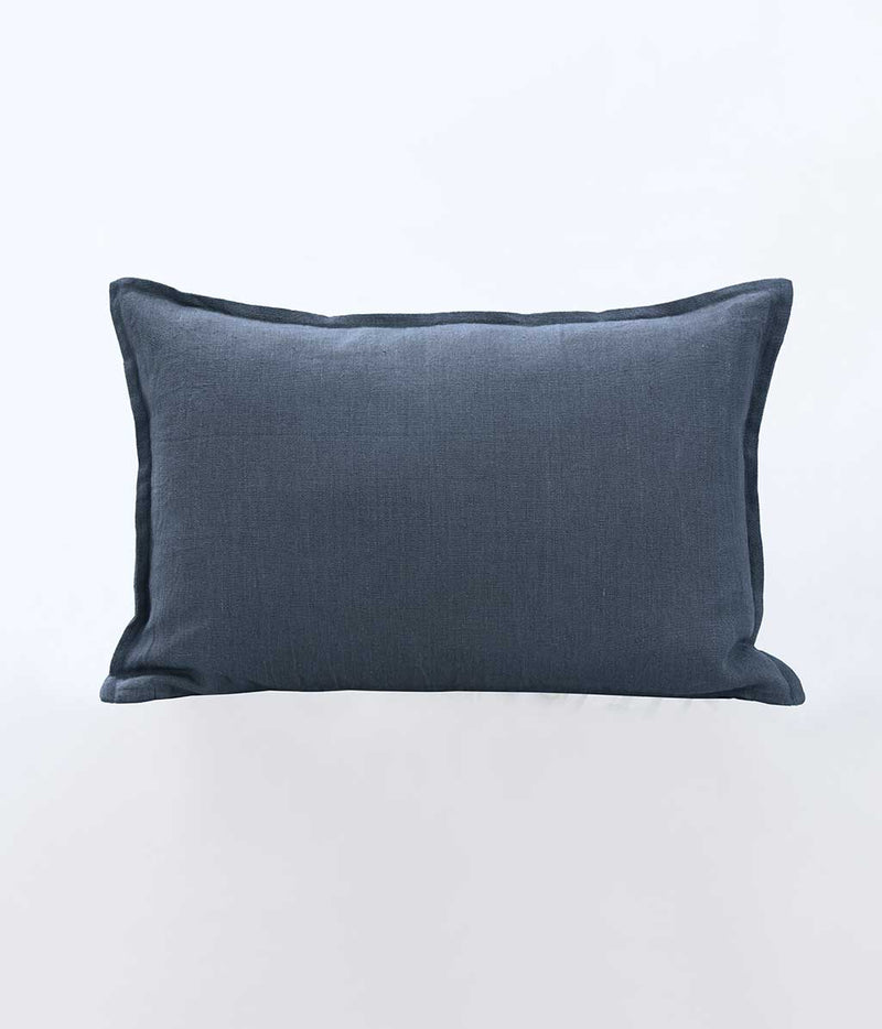 Linen Cushion Cover Indigo