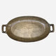 Oval Tray 2 Tone Antique Brass Finish - 58cm