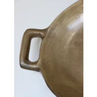Oval Tray 2 Tone Antique Brass Finish - 58cm