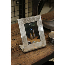 Casablanca Photo Frame in Raw Nickel Finish