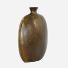 Casablanca Med Urn Vase in Reactive Brass Finish