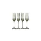 Panama Coral 4Pk Champagne Glasses