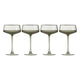 Panama Moss 4Pk Coupe Glass