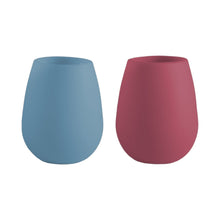 Porter Green Marine + Claret Fegg Silicone Unbreakable Glasses