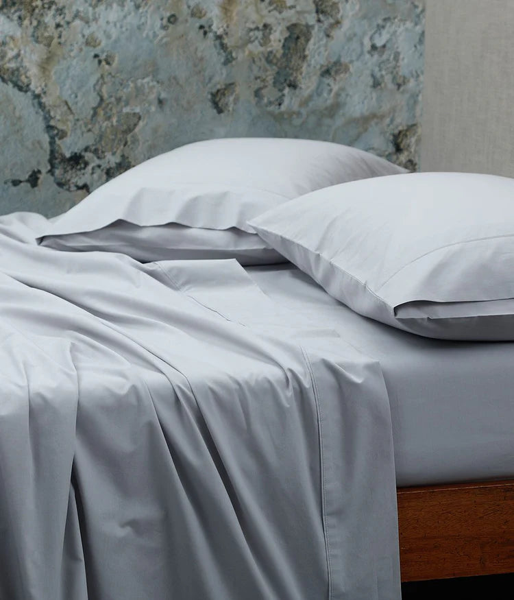 MM Linen Pure Cotton 250TC Sheet Set Pewter
