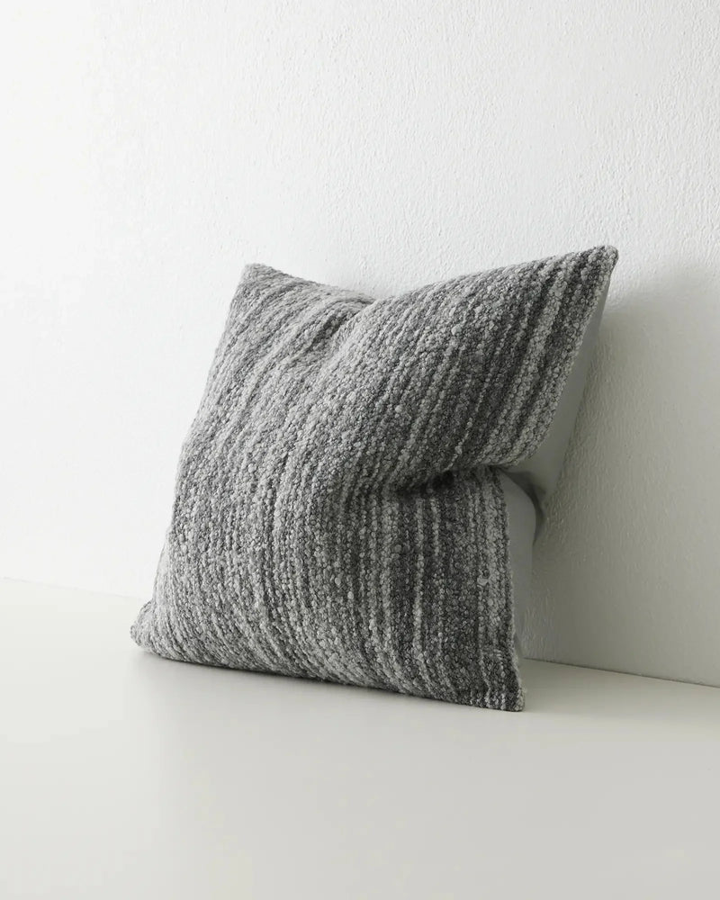 Weave Gigi Slate Cushion - Wool Blend Boucle-  5 left in stock - 50*50cm