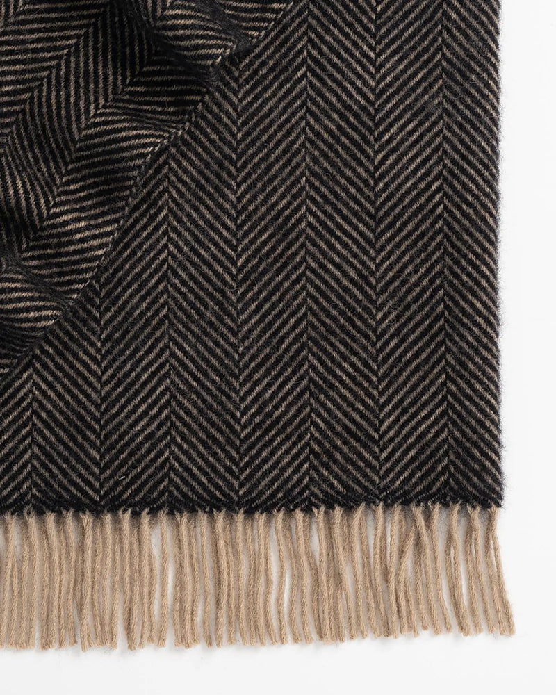 Weave Home Lerwick Wool Throw Blanket Vintage