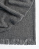 Weave Home Nevis Charcoal Wool Throw Blanket