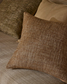 Weave Castel Cushion - Auburn