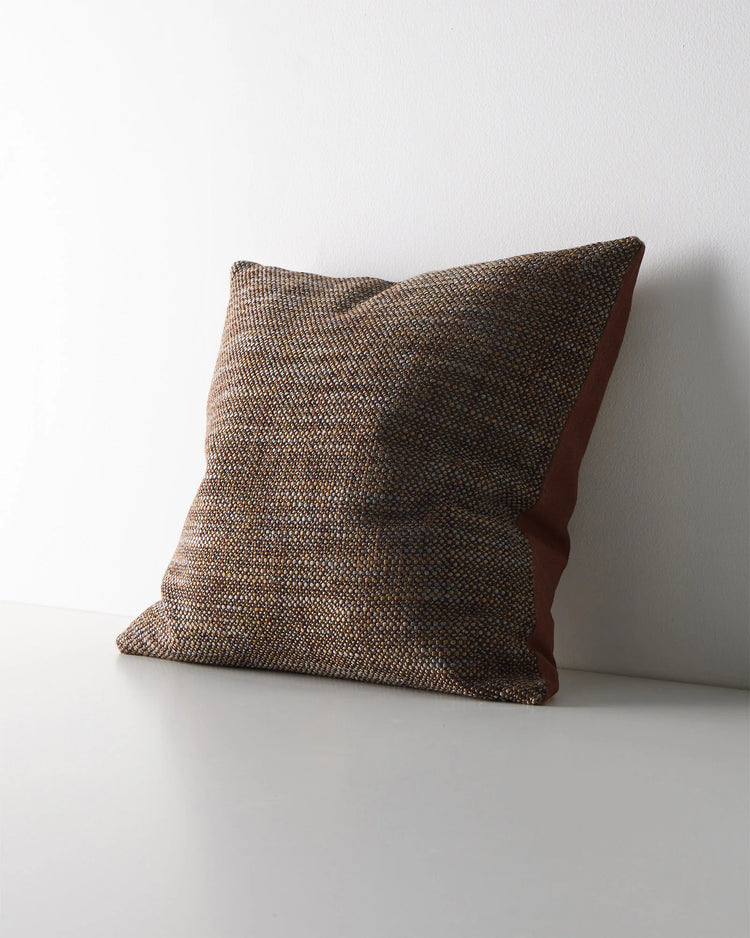Weave Castel Cushion - Auburn