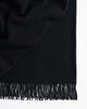 Weave Home Nevis Lambswool Throw in Black
