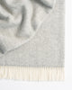 Weave Home Magnus Grey Wool Throw Blanket