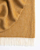Weave Home Magnus Amber Wool Throw Blanket