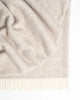 Weave Home Magnus Quartz Wool Throw Blanket