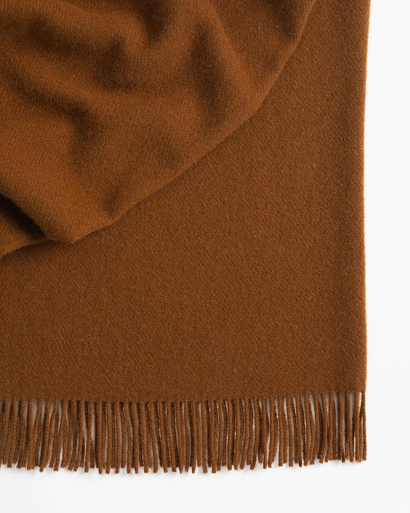 Weave Home Nevis Spice Wool Throw Blanket