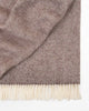 Weave Home Magnus Cocoa Wool Throw Blanket