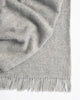 Weave Home Nevis Ash Lambswool Throw Blanket