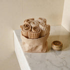 Pique Waffle Hand Towel Set