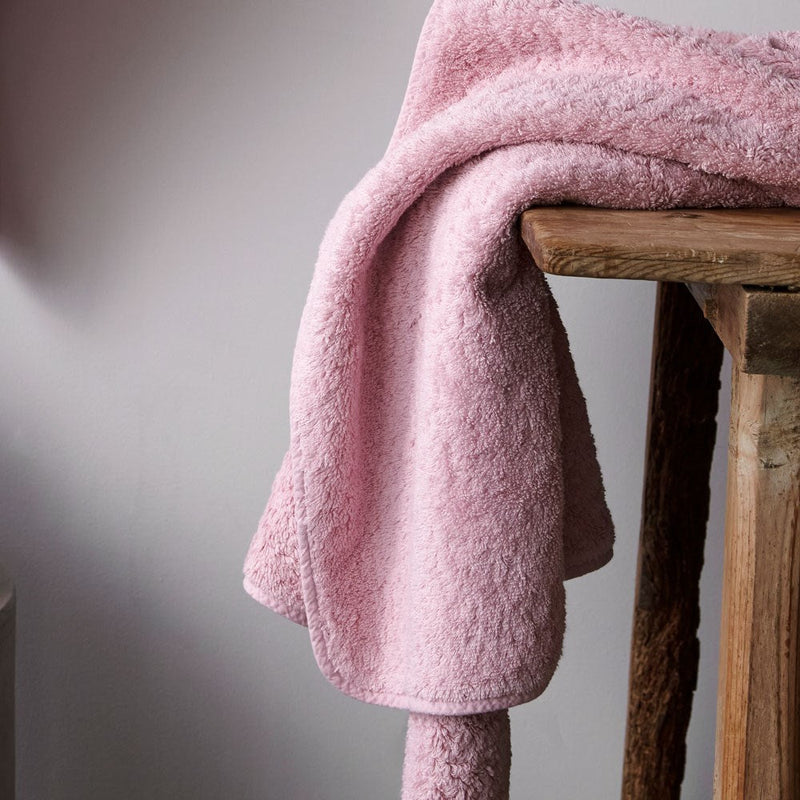 Super Pile Cotton Bath Towel - Rose Pink
