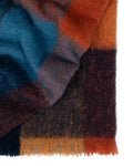 Large check wool throw  Westport Multi