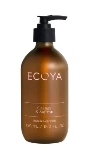 Ecoya Body Wash Orange & Saffron 450Ml