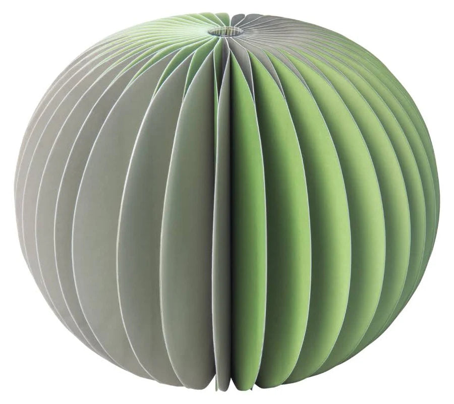 Papiervase Yuki paper vase - Sage