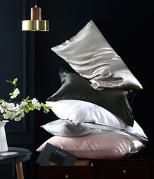 Silk Pillowcover White
