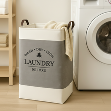 Frankly Cotton Laundry Deluxe Hamper with Handles