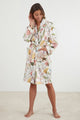 Spring Flowers Robe