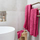 Super Pile Cotton Bath Sheet - Fuchsia