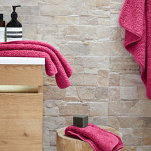 Super Pile Cotton Hand Towel - Fuschia