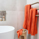 Super Pile Cotton Bath Sheet - Orange