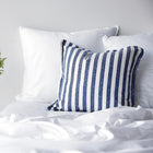 Soft Washed Cotton European Pillowcase - White