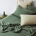 Cotton Jersey Flat Sheet - Avocado