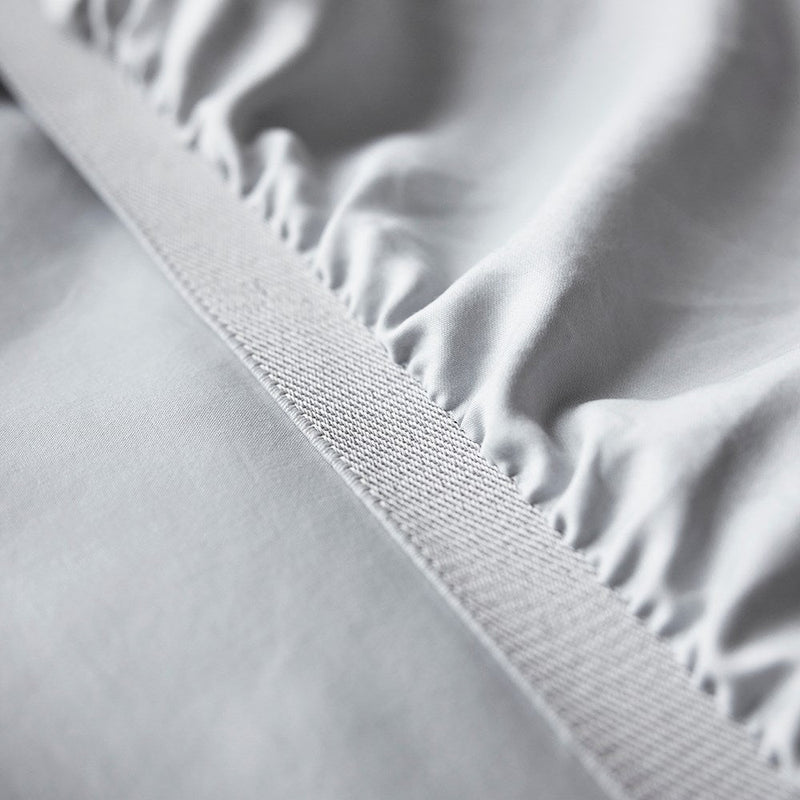 Soft Washed Cotton Sheet Set - Frost